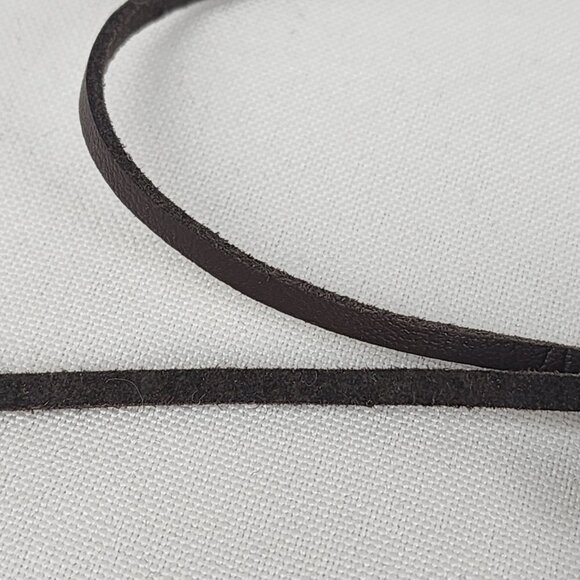 Pineapple Pendant Leather Cord Necklace - Picture 4 of 7